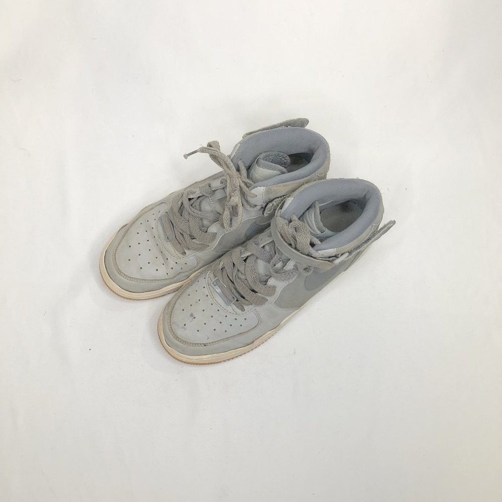 Nike Air Force 1 Mid Boys Shoes 6Y 314195-034 A08 - Picture 2 of 8